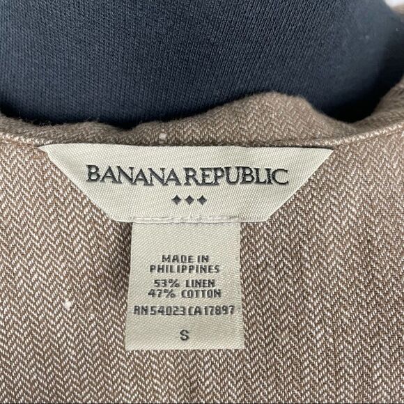 Banana Republic Factory Linen Blend Y2K Jacket - Women’s S - Picture 6 of 6